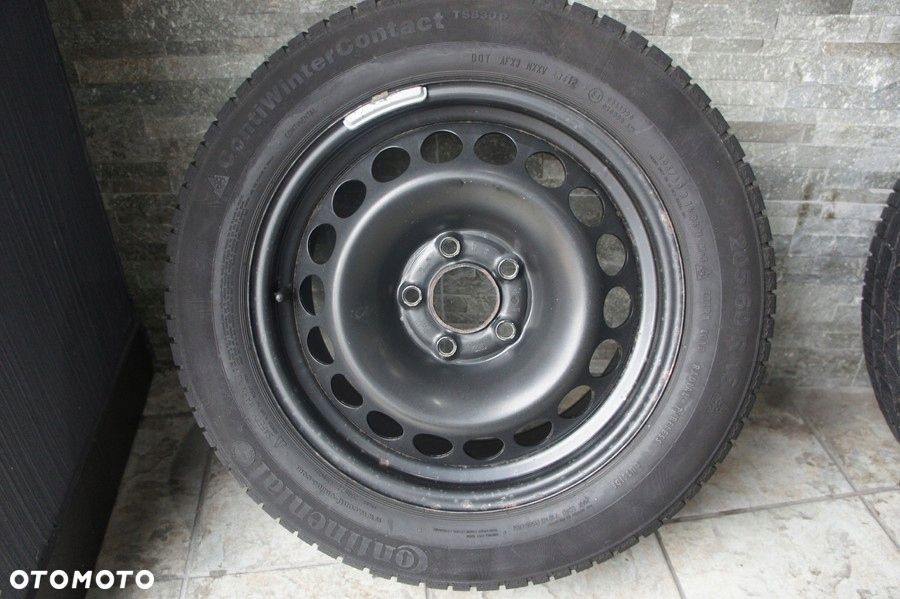 NR 134 Koła Zima Stalowe AUDI A4 , A5 205/60/16 Continental - 3