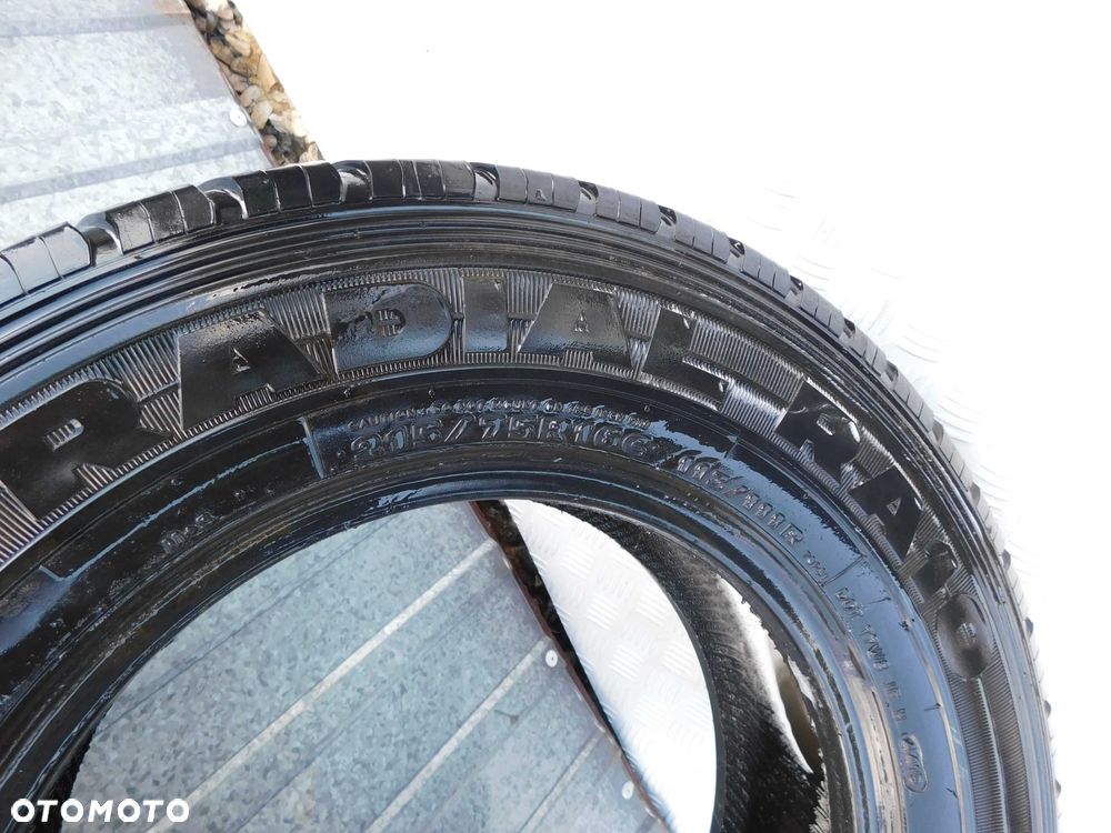 215/75/R16c Opona letnia pojedyncza Hankook Radial 1x10mm JAK NOWA - 4