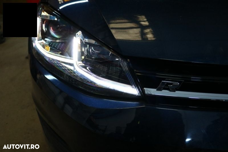 Faruri LED Bi-Xenon Look VW Golf 7 VII (2012-2017) Facelift G7.5 R Line Design cu - livrare gratuita - 11