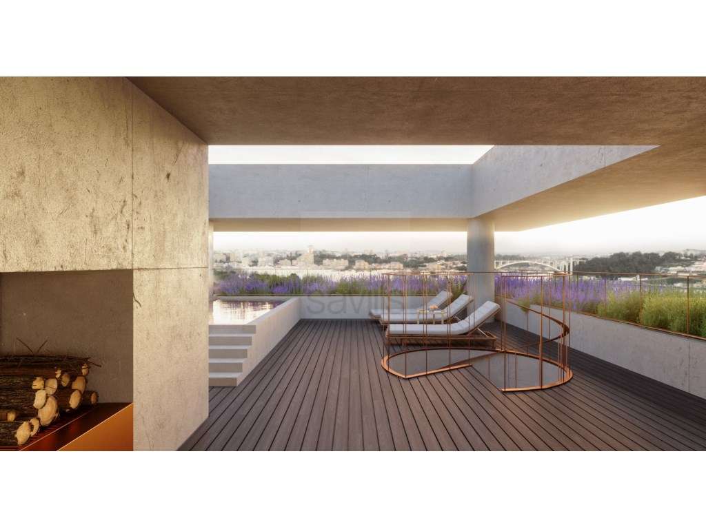 T4 duplex com terraço privativo, Miramar Tower, Venda, Foz do Douro... - Grande imagem: 5/8