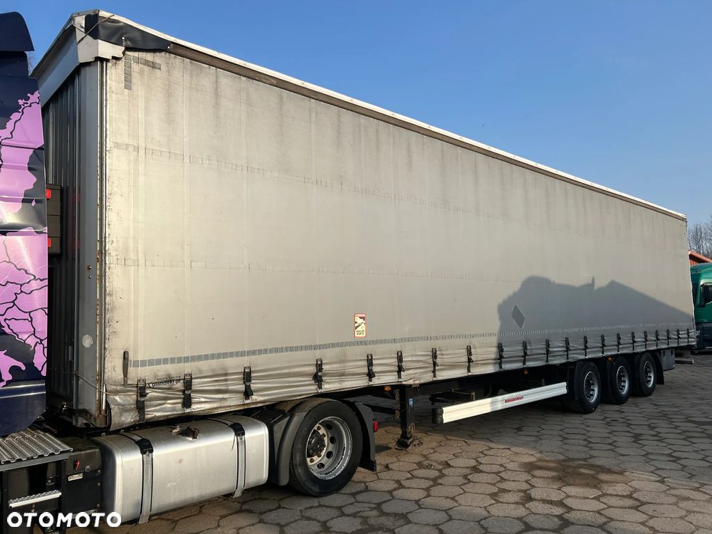 Schmitz Cargobull KASSBOHRER MEGA / FIRANKA / OSIE SAF R 19.5 / BARDZO ŁADNE OPONY / DWA KOŁA ZAPASOWE / REGULOWANY PODNOSZONY DACH / 3 SZTUKI / 2016 ROK PRODUKCJI !! - 10