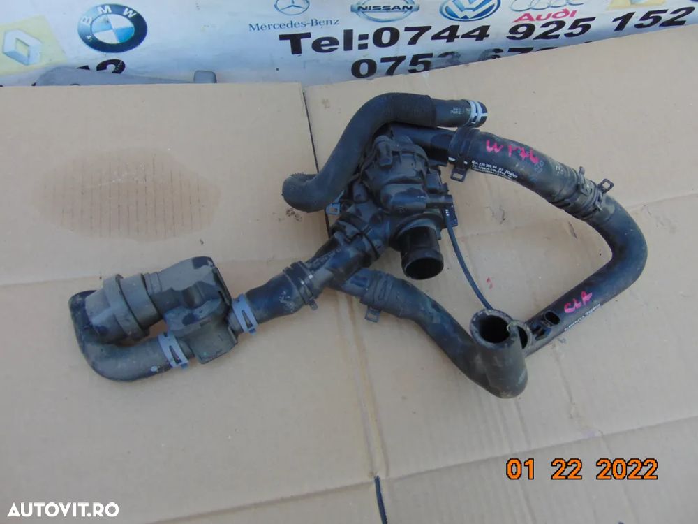 Carcasa termostat Mercedes cla W156 x156 X246 W256 W176 x117 - 2