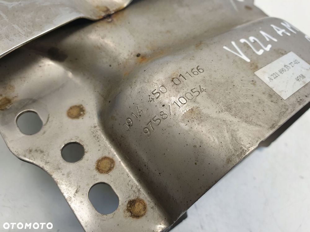 Mercedes W221 amg KOŃCÓWKA TŁUMIKA wydechu TŁUMIK - 12
