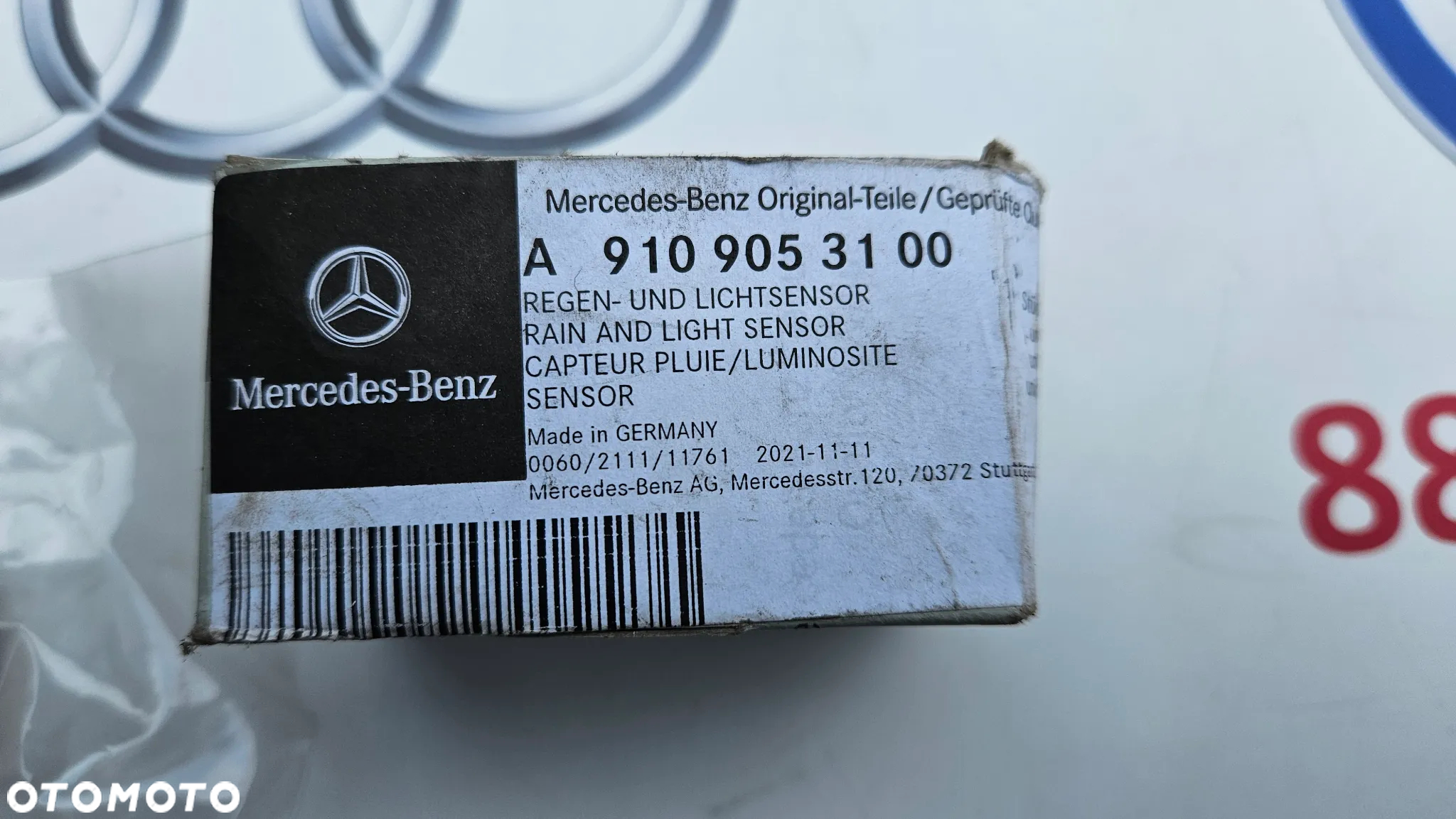 MERCEDES SPRINTER 910 W910 czujnik deszczu świateł Sensor A9109053100 - 2