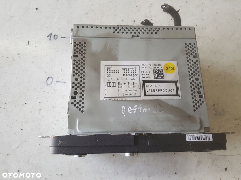 VW PASSAT CC 08-12r RADIO CD NAWIGACJA - 2