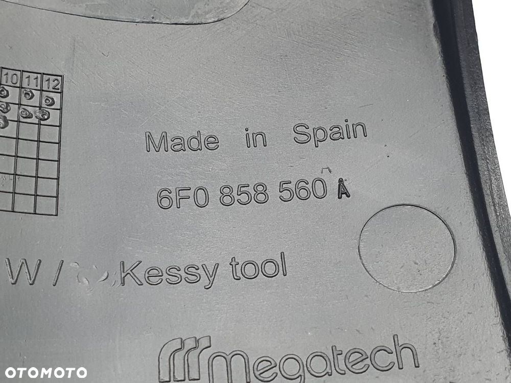 OSŁONA KOLUMNY KIEROWNICZEJ LICZNIKA SEAT ARONA 6F0858560A 6F0857244D - 5