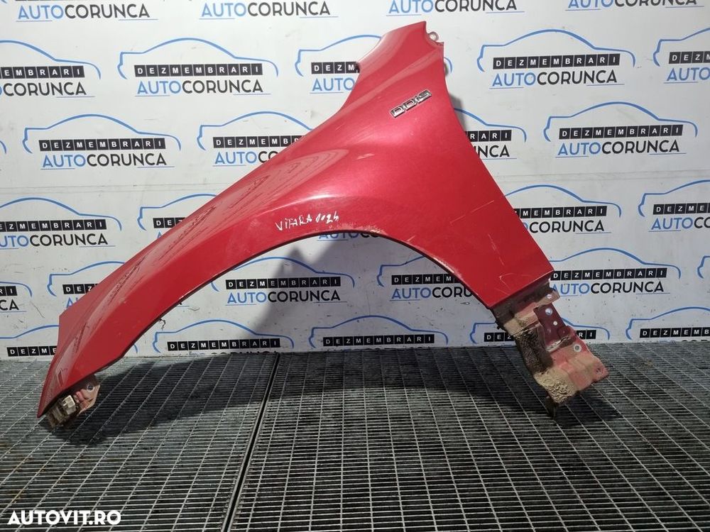 Aripa Stanga Fata Suzuki Grand Vitara 2006 - 2012 4 Usi ROSU (1024) - 1