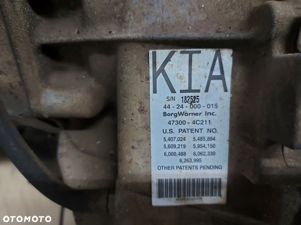 KIA SORENTO HYUNDAI H1 2.5 CRDI D4CB skrzynia automat 4X4 reduktor Y7CA4E - 2