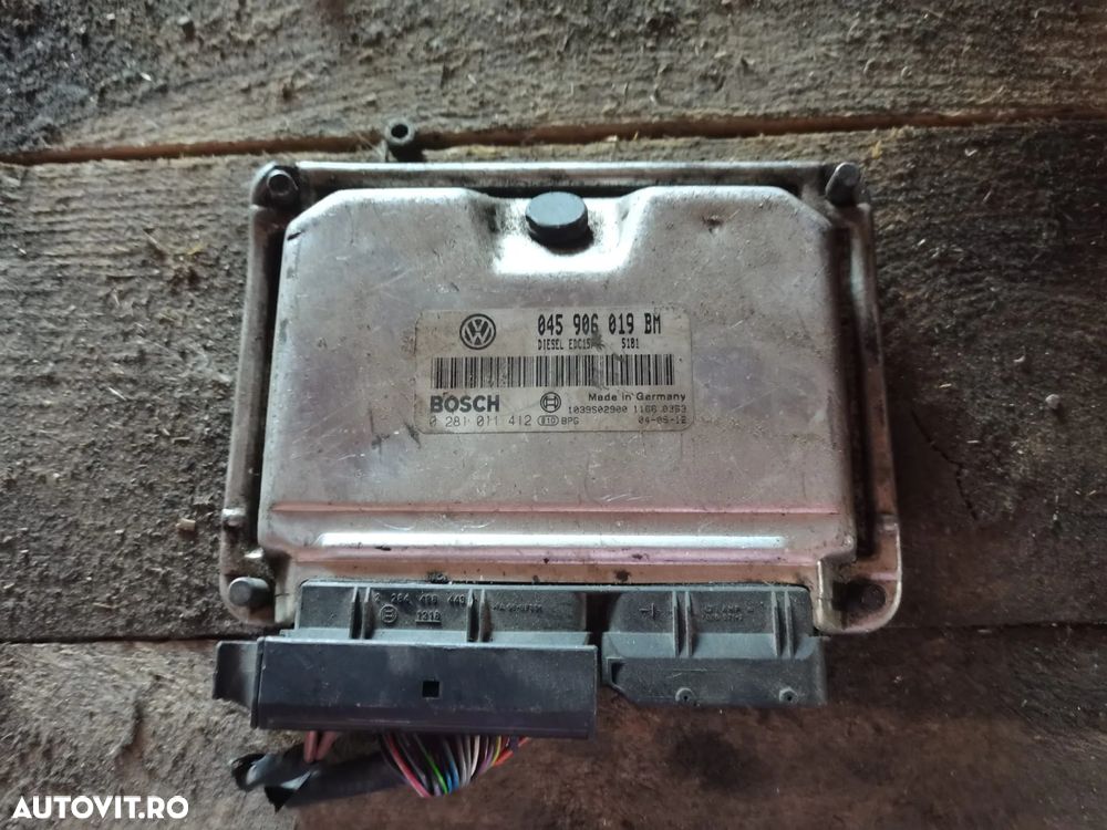 ECU Calculator motor Skoda Fabia 1.4TDI 045906019BM 0281011412 - 1