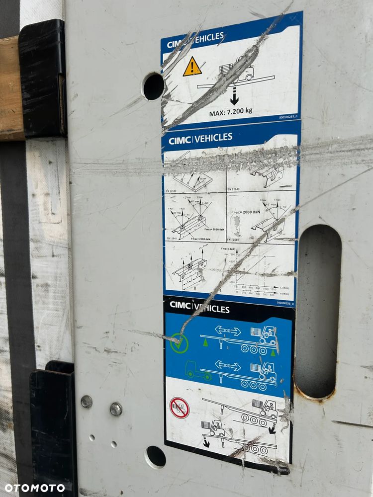 CIMC FIRANKA MEGA / OSIE SAF / 2020 ROK / PODNOSZONY DACH / NACZEPA POLSKIEJ PRODUKCJI !! FIRANKA MEGA R 19.5 / PODNOSZONY REGULOWANY DACH - 36