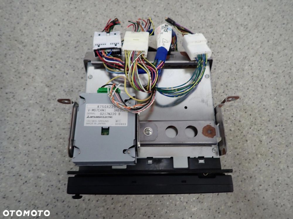 MITSUBISHI OUTLANDER II 07-12 RADIO NAWIGACJA EKRAN - 9