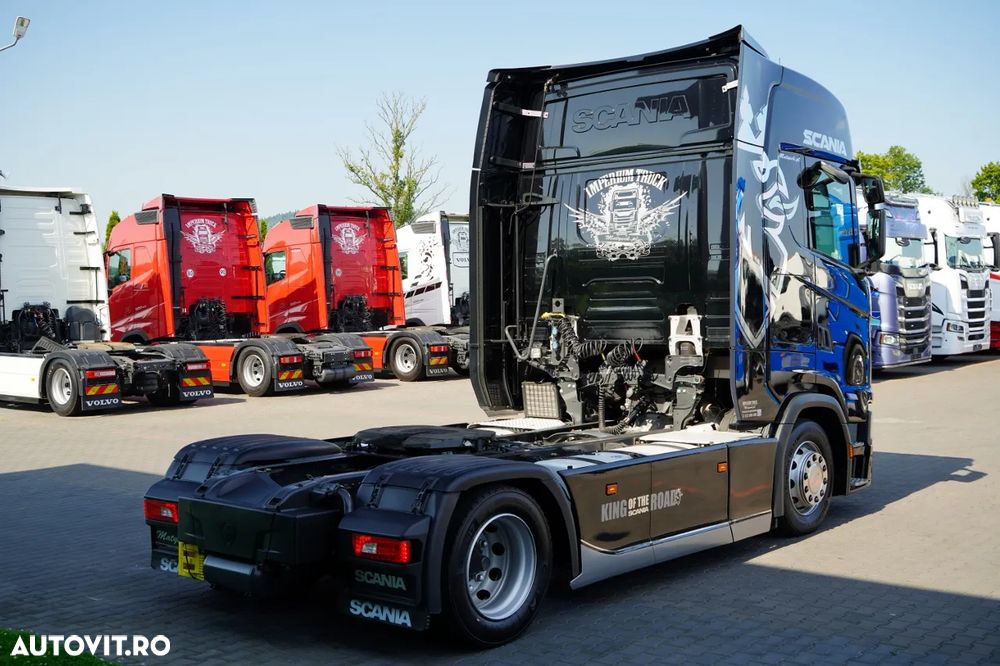 Scania S 500 / MEGA / RETARDER / I-PARK COOL / REZERVORE 1.400 L / PLATĂ JOSĂ - 9