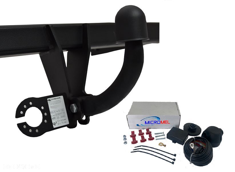 Hak holowniczy + MODUŁ 7PIN do BMW SERIA 1 E81 E87 od 2004 do 2011 - 1