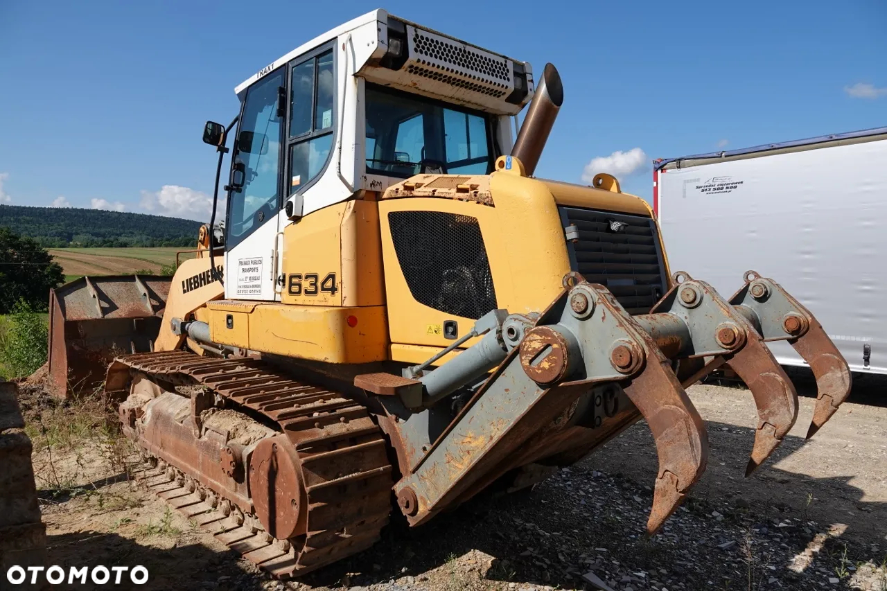 Liebherr R 634 / ŁADOWARKA CZOŁOWA / NA GĄSIENICACH / ZRYWAK TYŁ / 2007 ROK - 9