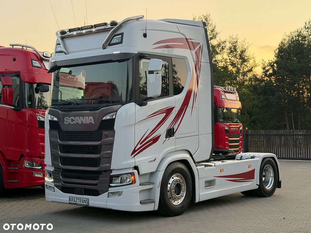 Scania 500S SCANIA Super z Niemiec pełna opcja, skóry, 6x poduszek przód i tył 2022/2023 - 3