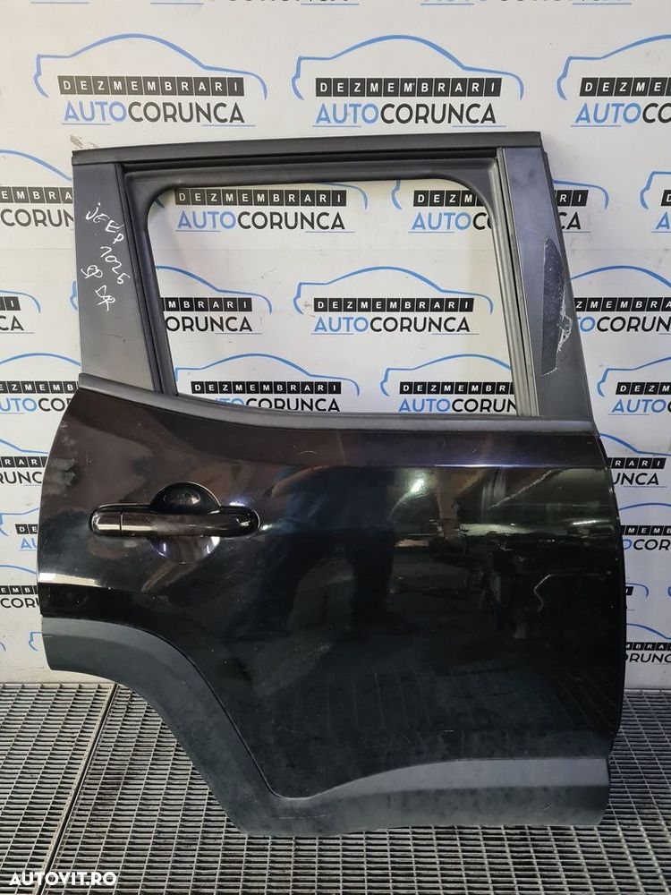 Usa Dreapta Spate Jeep Renegade 2014 - 2018 SUV 4 Usi NEGRU 601 (1025) - 1
