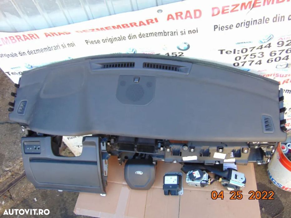 Plansa bord Land Rover Discovery Sport airbag sofer pasager genunchi c - 3