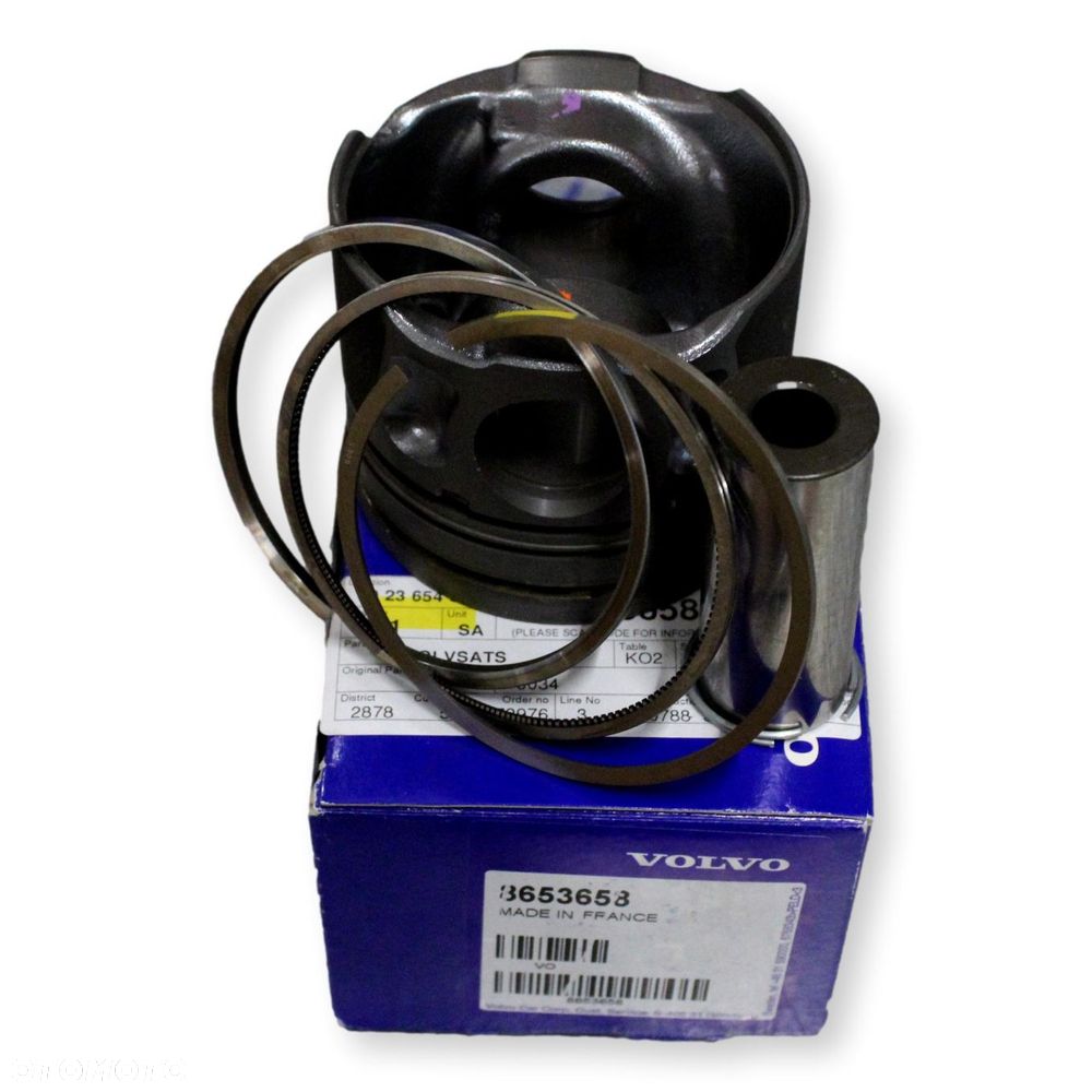 VOLVO V50 C70 S40 tłok z korbowodem komplet OE 8653658 - 1