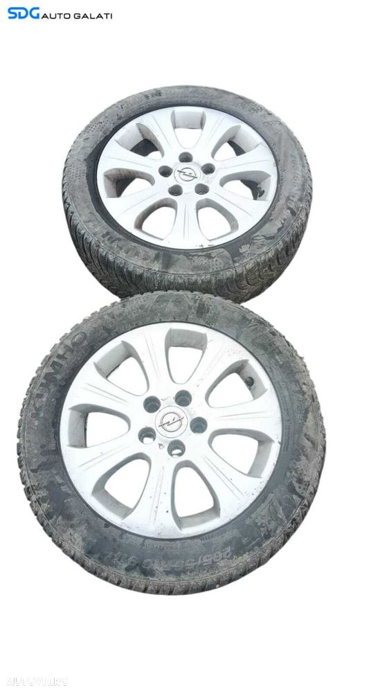 Set 4 Jante Roti Aliaj 205 55 R16 6.5Jx16H2 ET39 in 5 Prezoane Opel Vectra C 2002 - 2008 [M9296] - 3