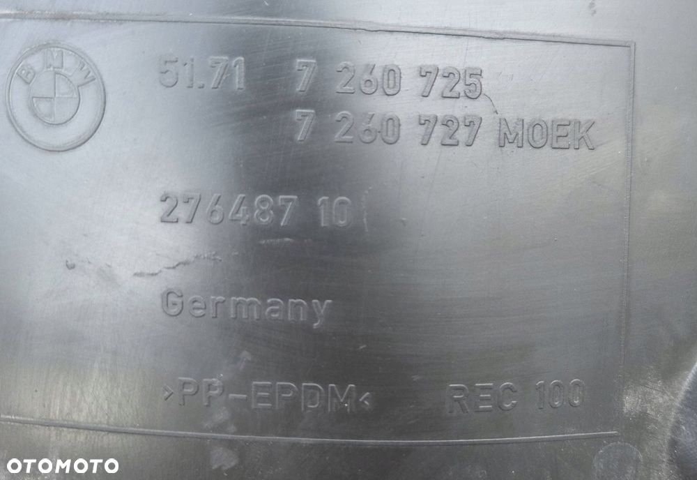 bmw 3 f30 f31 lci nadkole lewy przód przednie lewe 7260739 7260725 - 4
