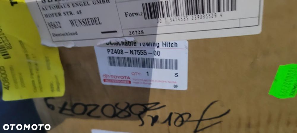 HAK - Toyota Hilux od 2005 Oryginał - 2