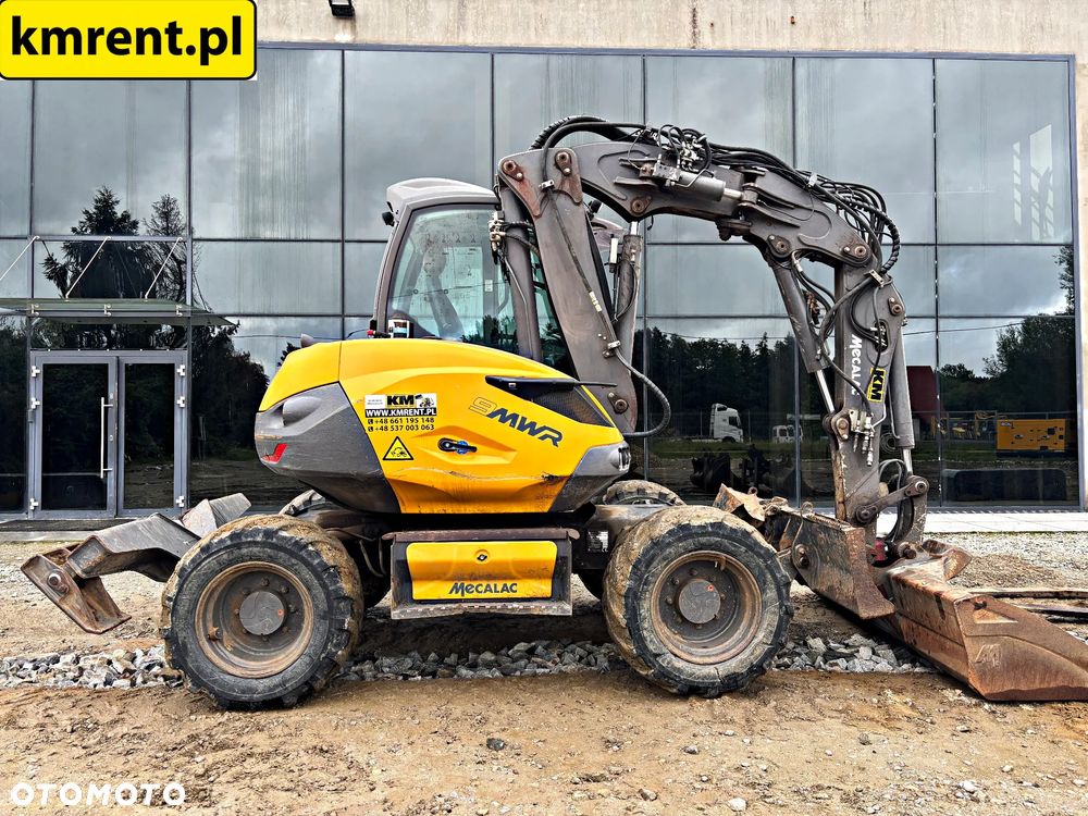 Mecalac 9 MWR KOPARKA KOŁOWA 2018R. MTH: 4086 | MECALAC 11 KOMATSU PW 98 TEREREX TW 95 110 WACKER NEUSON 100 YANMAR - 20