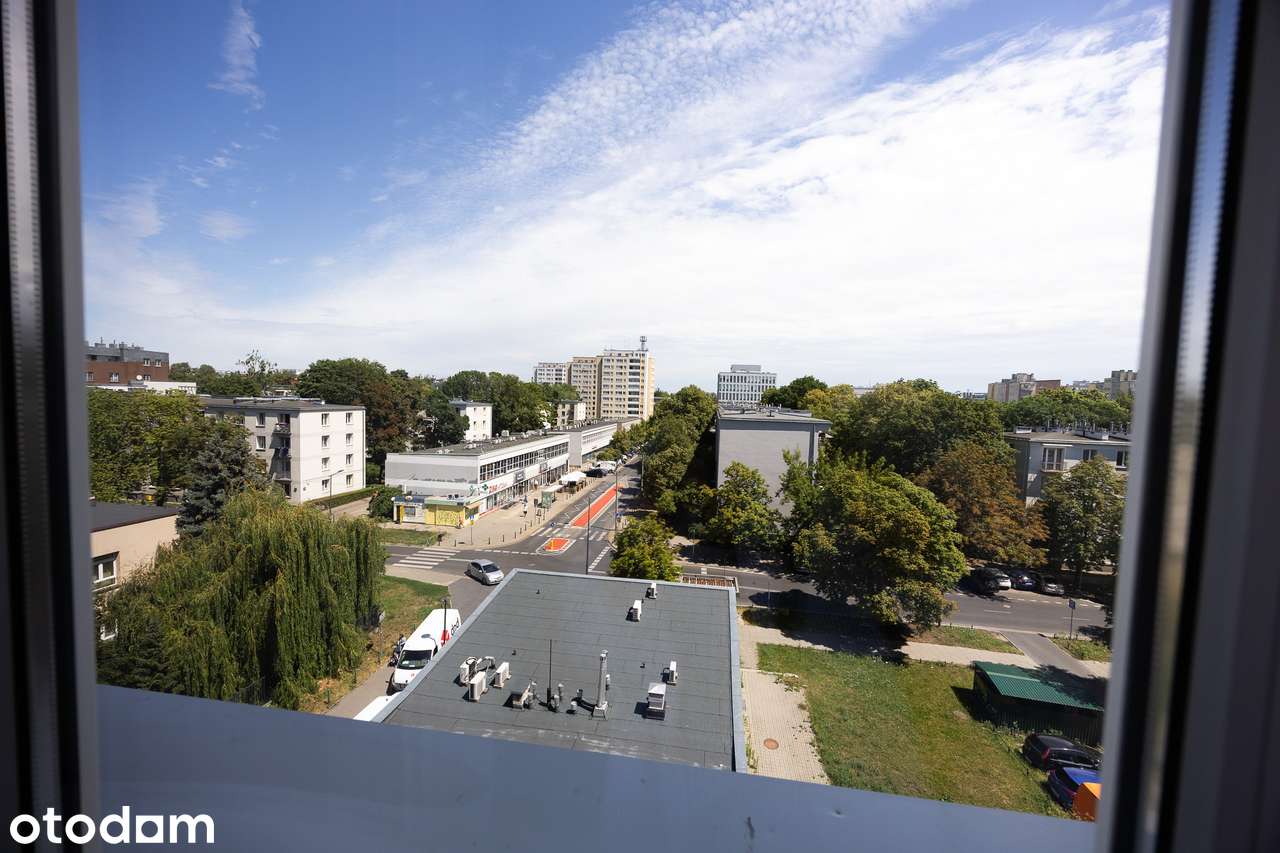 Mokotów, Joliot-Curie | 2 pokoje obok Metra Wierzbno | Bez prowizji!