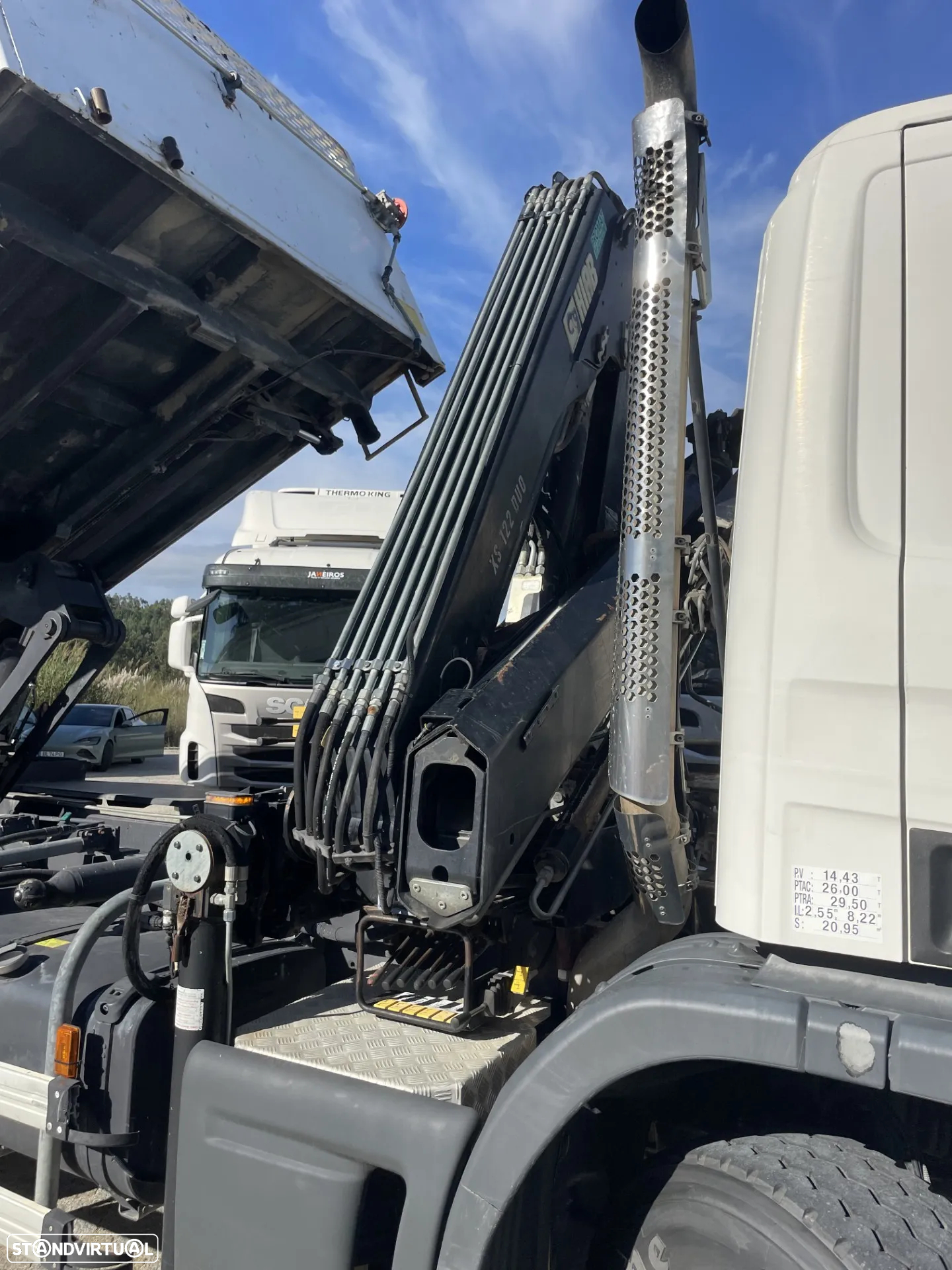 Scania P360 - Basculante C/ Grua 6x4 - 2012 - 7