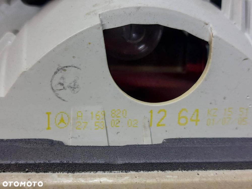 LAMPA LEWY + PRAWY TYŁ MERCEDES W245 A1698202164 A1698201564 A1698201264 - 9
