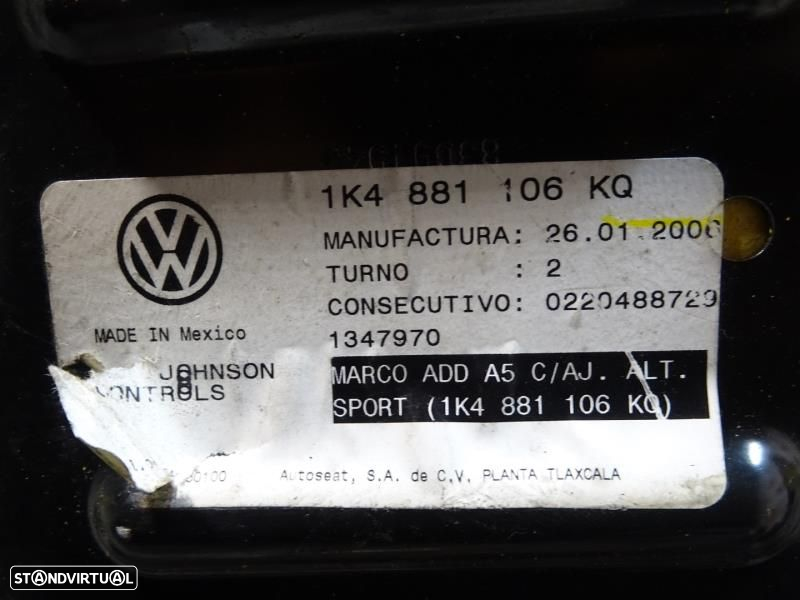 Bancos Frontais Volkswagen Jetta III (1K2) - 10
