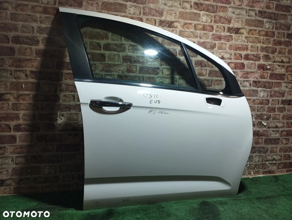 Drzwi przednie Przód LEWE KOMPLETNE strona lewa Citroen C3 II 10- KOD EWP - 4