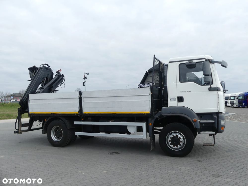 MAN TGM 18.330 / 4x4 / MANUAL / HDS HIAB 122-2 DUO / - 11