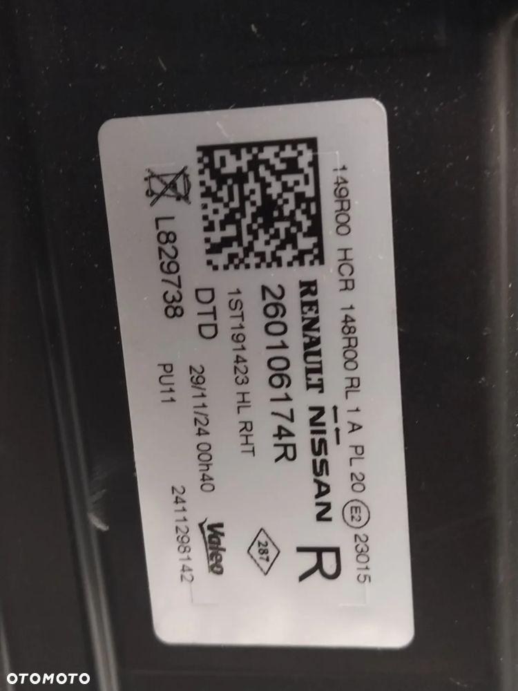 RENAULT MASTER IV V 24- ZDERZAK PRZÓD PRZEDNI GRILL ATRAPA CHŁODNICY LAMPY REFLEKTORY LEWA PRAWA 6xPDC HALOGENY KOMPLET NOWY ORYGINAŁ - 31