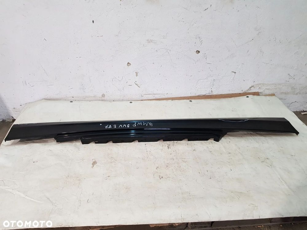 LISTWA PROGOWA PRAWA BMW E87 LIFT EU BLACKSAPHIRE - 11