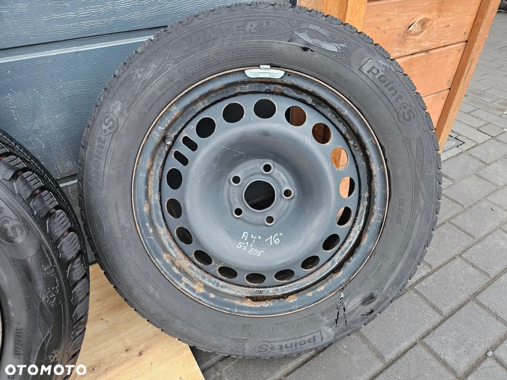 FELGI KOŁA STALOWE OPONY ZIMOWE OPEL OPEL ASTRA J K MOKKA 5X105 16 CALI 205/60/16 ET39 - 5
