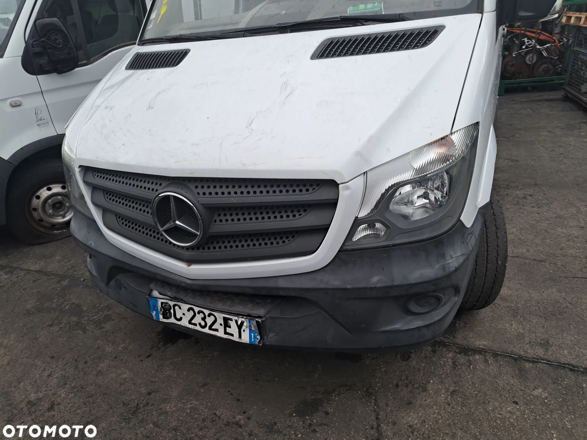 Mercedes sprinter 906 lift przód kompletny maska błotniki lampy pas przedni kompletny chłodnice belka wzmocnienie 2.2 - 3