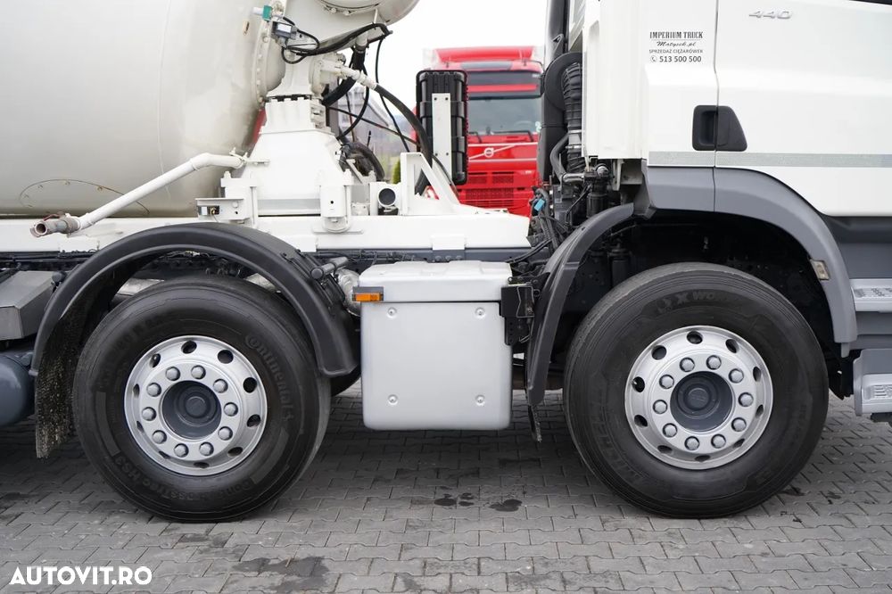 DAF CF 440 / 8x4 / BETONIERĂ SCHWING STETTER / BETONIERĂ 9 M3 / AUTOMATĂ / CAMERĂ / - 23