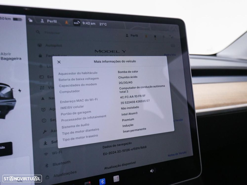 Tesla Model Y Long Range Tração Integral - 23