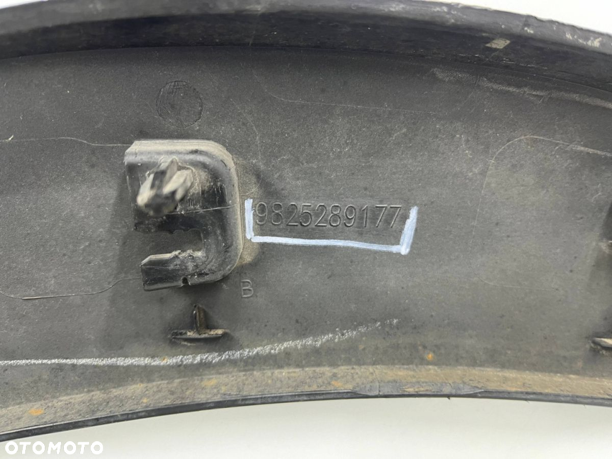 Listwa Peugeot 3008 II lewy tylny rant nadkola błotnika zderzaka nakładka 16r.- 9825289177 - 15