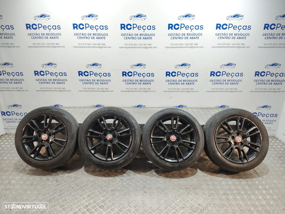 Conjunto Jantes 17 Crux 7 Spoke Jaguar XE X760 7J ET48,5 5x108 - 9