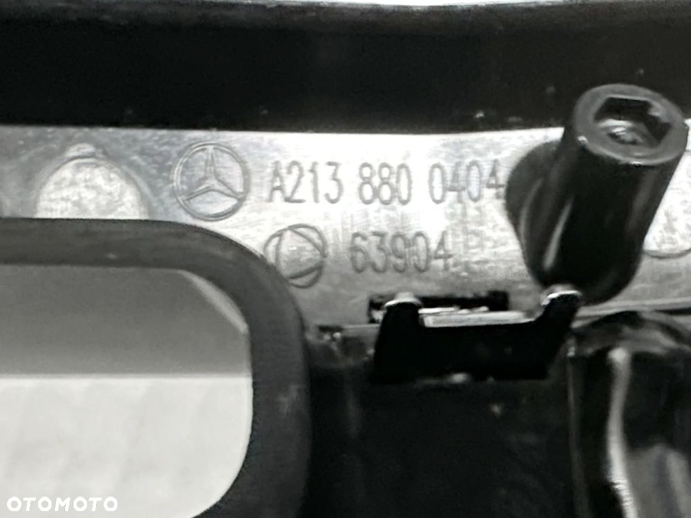 ATRAPA GRILL Mercedes E-klasa W213 Lift - pod KAM - 15