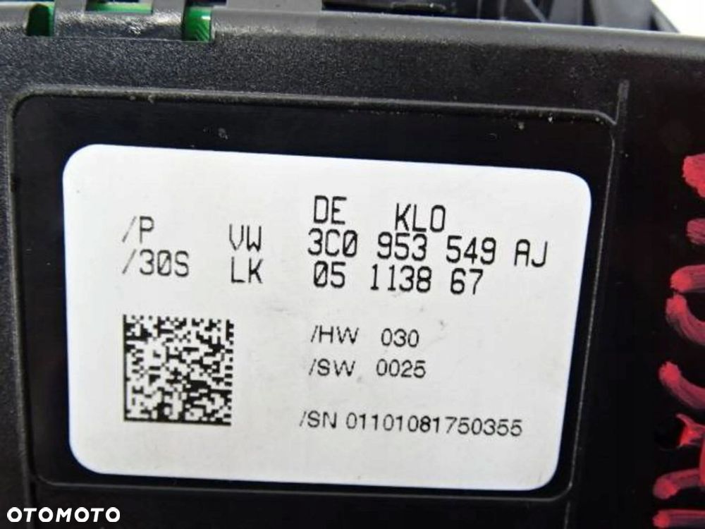 przełącznik zespolony taśma kpl. vw passat cc - 2