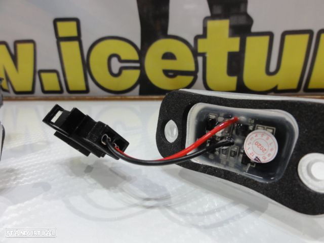 Suporte De Lâmpada De Matricula Com Led Branco Para VW Golf 3, polo 6N 94-99,  Seat Ibiza 6K 93-99, Cordoba 93-02 - 16