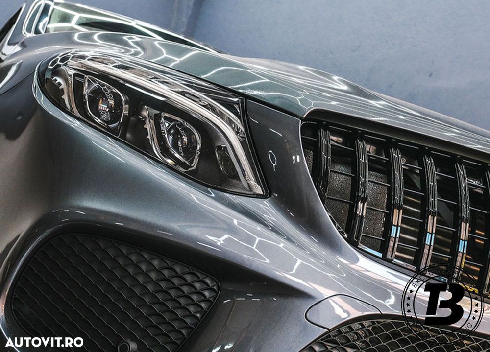 Grila compatibila cu Mercedes GLE Coupe C292 SUV W166 GT Design - 10