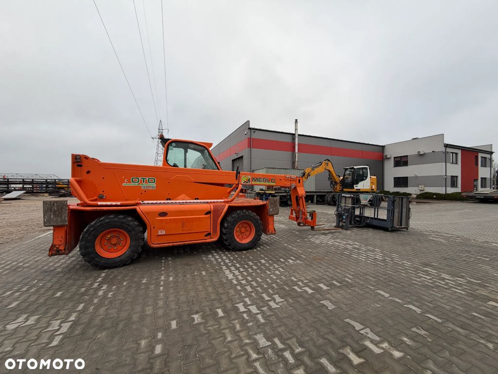 Merlo Roto 38.16 + kosz ładowarka teleskopowa obrotowa - 10