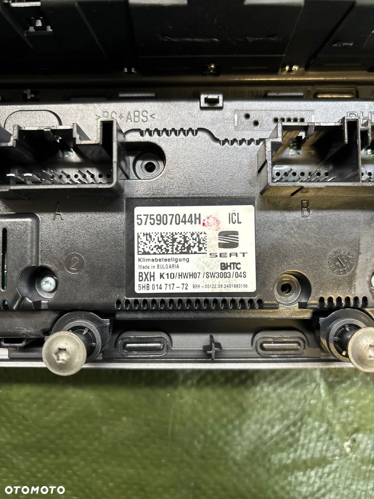 Seat Ateca panel sterowania klimatyzacji przełącznik 575907044H - 3
