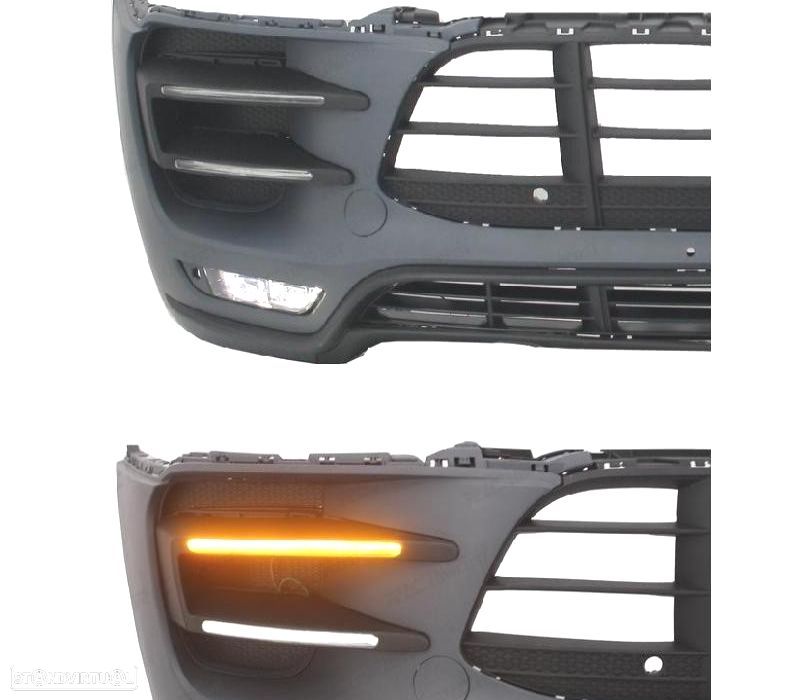 PARA-CHOQUES FRONTAL PORSCHE MACAN 14-17 LOOK TURBO - 3