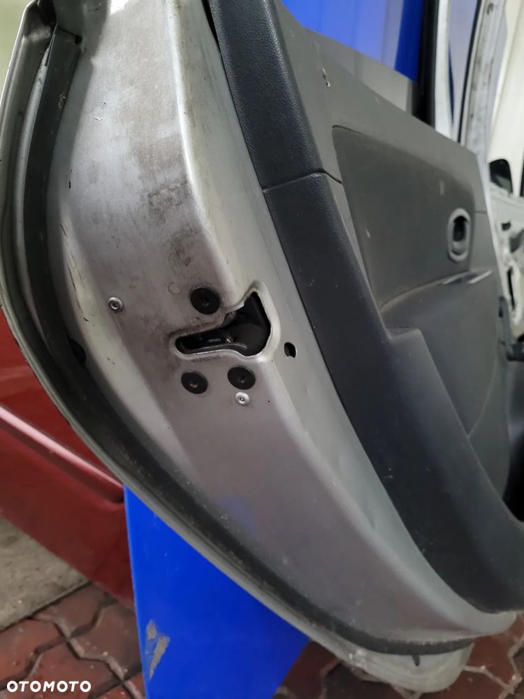 DRZWI LEWY PRZÓD LEWY PRAWY TYŁ RENAULT SCENIC III  3 SREBRNE BIAŁE - 16