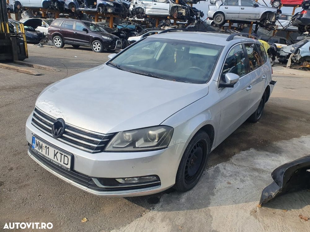 Dezmembrez VW Passat B7 2012 automat 4x4 4motion motor 2.0tdi 170cp CFGB plansa bord dezmembrari piese bi xenon - 1