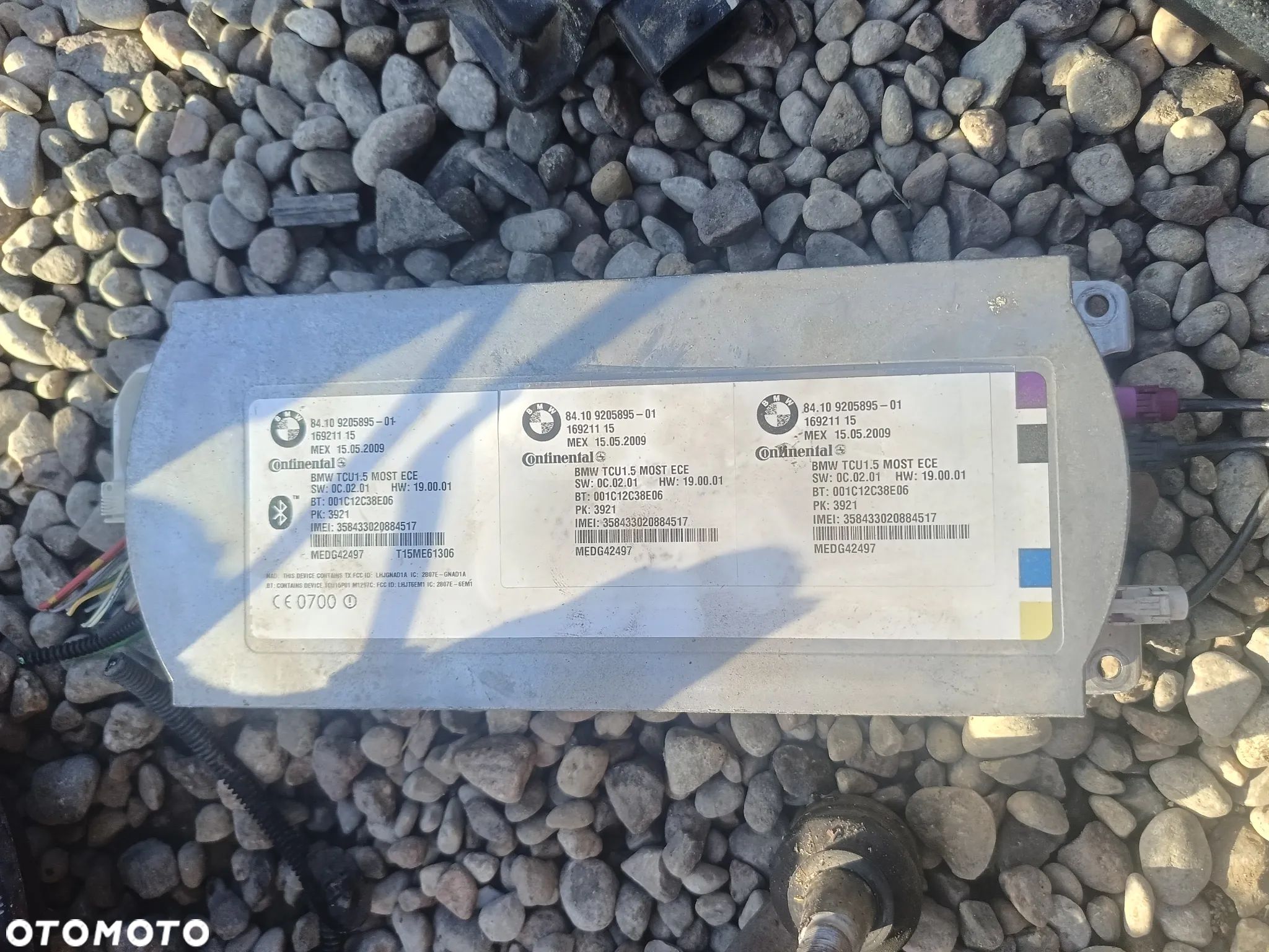 MODUŁ STEROWNIK BLUETOOTH BMW 5 E61 E60 9205895 - 1